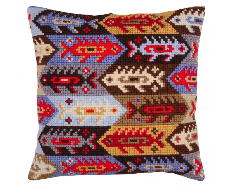 craftvim cross stitch cushion kit ornaments